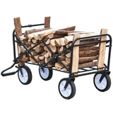 Portable Folding Wagon Garden Shopping Beach Cart
