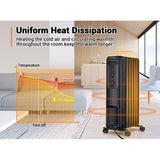 1500W Oil Filled Heater Portable Radiator Space Heater