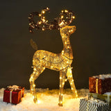 LED Christmas Deer With Antlers