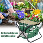 Stainless Steel  Gardening Flower Potting Tool Set Hoe Shovel Rake Weeding - GardenDecorNmore.com