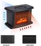 Electric Fireplace Heater LED Flame Effect Stove