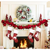 Large Christmas Stockings Sock Tree Hanging Decoration Candy Gift Bags