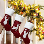 Large Christmas Stockings Sock Tree Hanging Decoration Candy Gift Bags