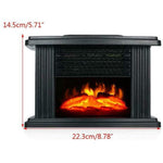 1000W Electric Fireplace Remote Control Portable Indoor Space Heater