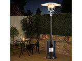 46000 BTU Commercial B-ronze Outdoor Patio Heater With Wheels Tray, 87-in