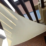 outdoor furniture 16'x16'x16' Triangle Sun Shade Sail/ Off White