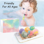 Bath Bombs 12 Pack Gift Set 6 Different Scents Child Safe