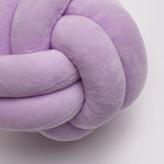 Soft woven Ball Cushion Knotted Pillow Sofa Chair kids Bed Throw Pillow