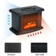 1000W Electric Fireplace Remote Control Portable Indoor Space Heater