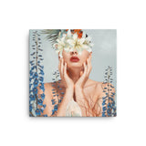 Beauty Face Flowers painting wall art