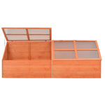 Garden Greenhouse Cold Frame Wood 70.9"x22.4"x24.4"