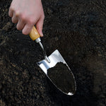 Garden Trowel wooden handle, stainless steel shovel,spade,tool,planting, digging,transplanting