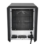 ZOKOP 1500W Quartz Tube Heater Digital Style 4 Quartz Black (Metal Fan)