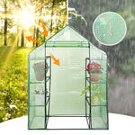 Mini Portable 4 Tier 8 Shelves Walk-in Plant Greenhouse