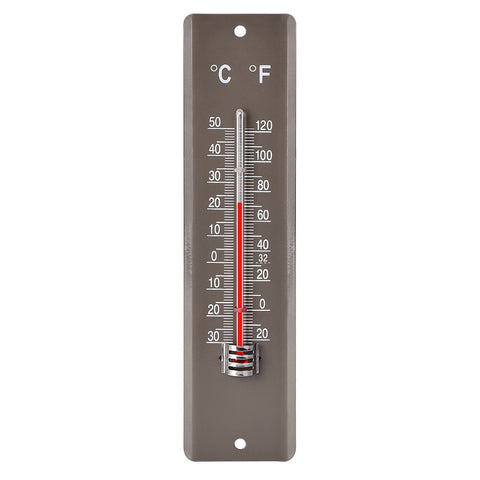 Gardtech Vertical Outdoor Thermometer with Double Scale,7.8 inch Wall Temperature for Garden,Greenhouse