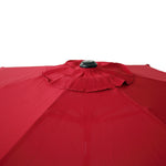 Outdoor Patio Table Market Beach Umbrella, Push Button Tilt 360 Degree, Rotation crank, Garden, Deck, Backyard, Pool