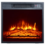 ZOKOP SF103-18G HA203-32 32 inches Wood Brown electric Fireplace Cabinet 1400W Single Color, Small Remote