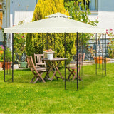 2 Tiers 10 x 10 Feet Patio Gazebo Canopy Tent