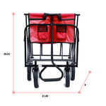 Portable Folding Wagon Garden Shopping Beach Cart