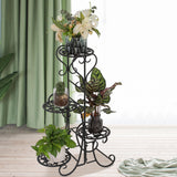 Garden Multi Tier Metal Plant Stand Flower Pot Rack Display Shelf Home