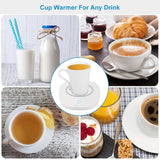 Coffee Mug Cup Warmer Auto Shut Off Tea Milk Electric Heater Pad Office Home Desk