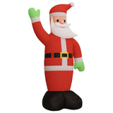 Inflatable Santa Claus with LEDs 244.1"