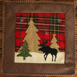 1Pcs Christmas Pillowcase Elk Tree Printing Decoration Square Sofa Pillow Cover