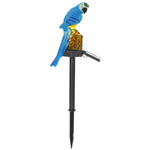 Solar Powered Parrot Garden Light IP65 Waterproof LED Landscape Decorative Lawn Lamp