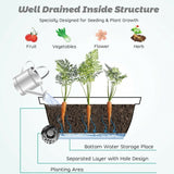 3-Tier Freestanding Vertical Plant Stand for Gardening , Herbs and Plants