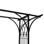 Decorative Garden Trellis Arch 78.7"x20.5"x80.3"