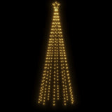 Christmas Cone Tree Warm White 310 LEDs 39.4"x118.1"