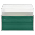 Greenhouse Green 39.4"x39.4"x30.3" Galvanized Steel