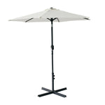 Outdoor Patio Table Market Beach Umbrella, Push Button Tilt 360 Degree, Rotation crank, Garden, Deck, Backyard, Pool