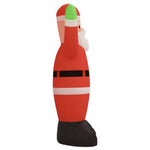 Inflatable Santa Claus with LEDs 244.1"