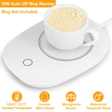 Coffee Mug Cup Warmer Auto Shut Off Tea Milk Electric Heater Pad Office Home Desk