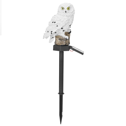 Solar Powered Owl Garden Light IP65 Waterproof LED Owl Landscape Lamp Decorative Lawn Lights