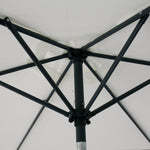 Outdoor Patio Table Market Beach Umbrella, Push Button Tilt 360 Degree, Rotation crank, Garden, Deck, Backyard, Pool