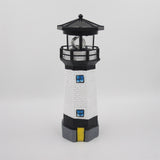 Lighthouse Shape Solar LED Light Garden Fence Yard Outdoor Decoration