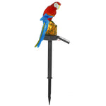 Solar Powered Parrot Garden Light IP65 Waterproof LED Landscape Decorative Lawn Lamp