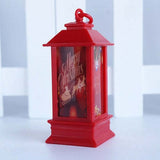 Santa Claus Snowman Lantern Light Merry Christmas Decor For Home