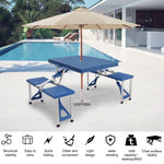 Picnic Portable Folding Tables and Chairs-Plastic PS Thickening