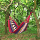 Outdoor Double Hammock Garden Camping Patio Beach Travel Swing Hang Carry Case