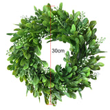 Garland Lightweight Creative Wreath Christmas Welcome Decoration Holiday Decor