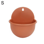 Wall Mounted Plant Pot Plastic Flowerpot Basket Planter Home Garden Decoration