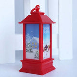 Santa Claus Snowman Lantern Light Merry Christmas Decor For Home