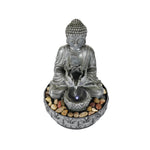 11.1-inch Meditation Buddha Water Fountain Relaxing Decor for Home Office