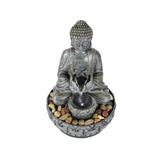 11.1-inch Meditation Buddha Water Fountain Relaxing Decor for Home Office