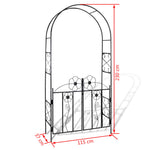 Garden Arch Door Daisy Gate