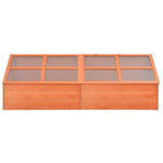 Garden Greenhouse Cold Frame Wood 70.9"x22.4"x24.4"