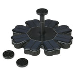 Solar Power Floating Fountain Garden Pool Pond Watering Kit